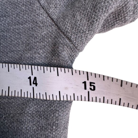 Aeropostale Women's Medium Heather Grey A87 Piqué Polo - Size Small - Picture 9 of 13